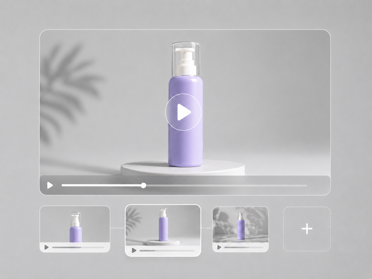 Product ad and marketing video drafts created with Lanta AI Video Generator
