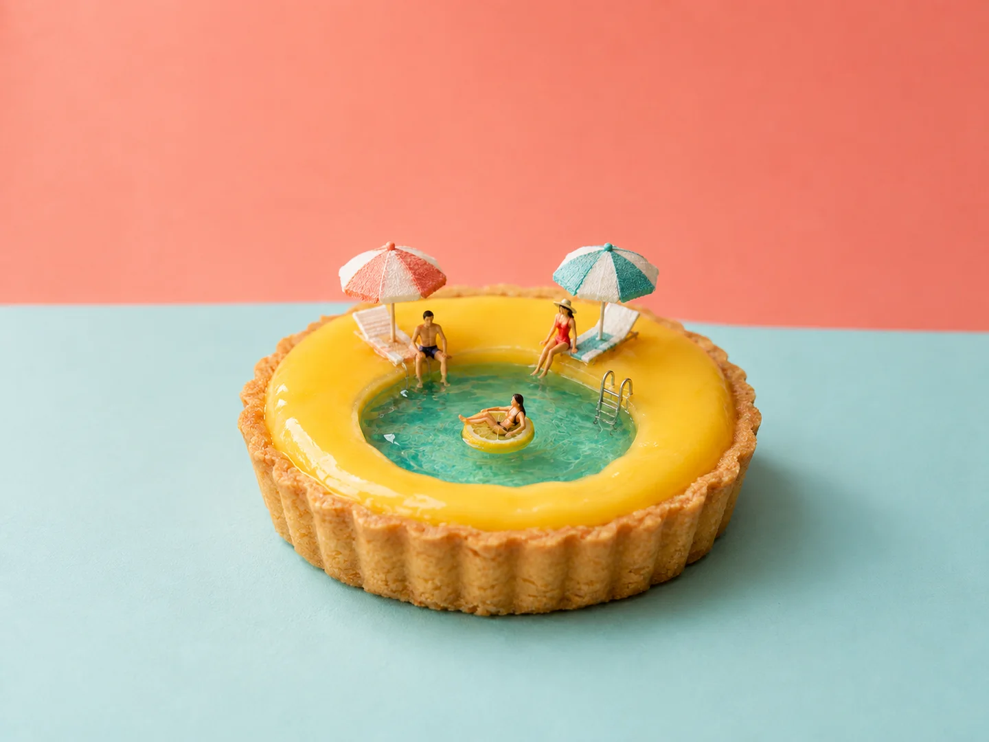Miniature Lemon Tart Pool