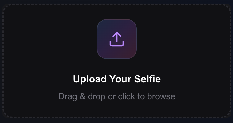 Telechargement d'un portrait pour le maquillage IA