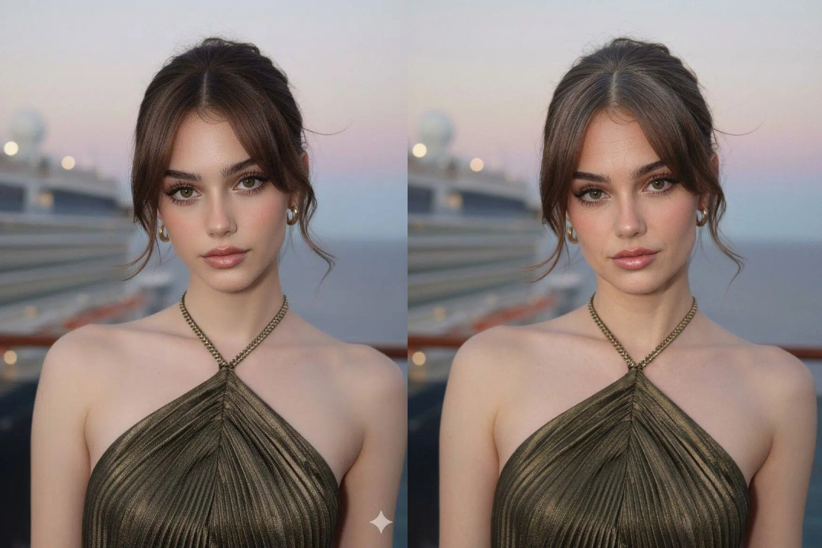 Example 2: Subtle Aging (+10 Years)