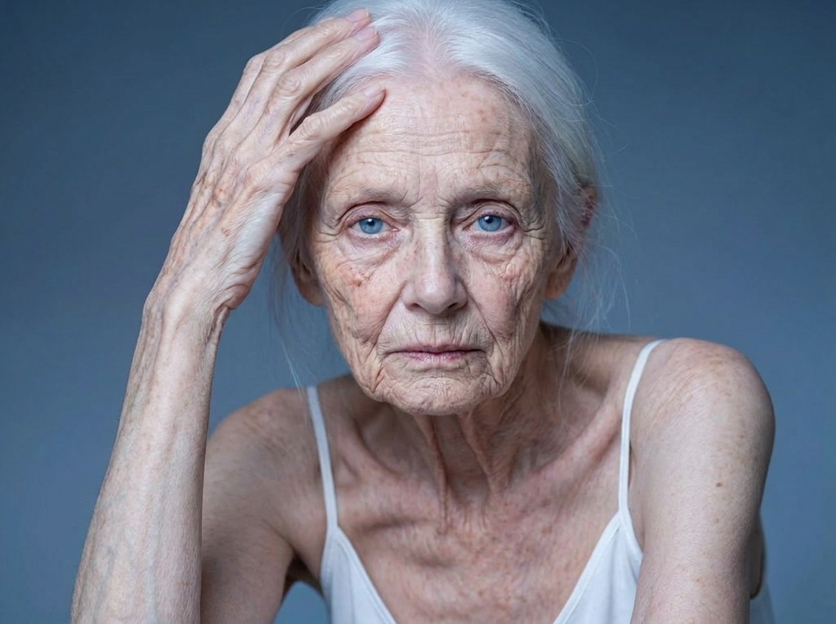 AI 年龄变化展示 100 岁