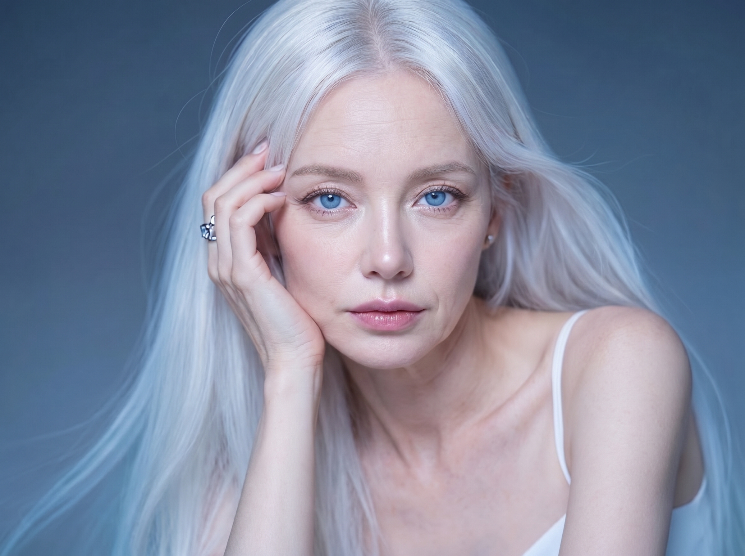 AI 年龄变化展示 40 岁